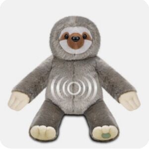 NWT Health Touch Soft Plush Sloth Huggable Massager Relaxing Vibrations